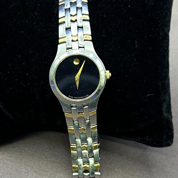 Movado Museum Women’s Analog Quartz Watch. Fresh Battery main image 14